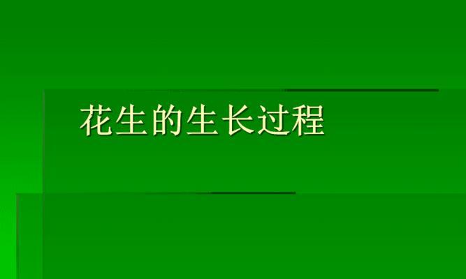 花生的成熟期是多久？如何判断花生是否成熟？